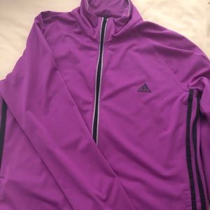 Purple Adidas jacket